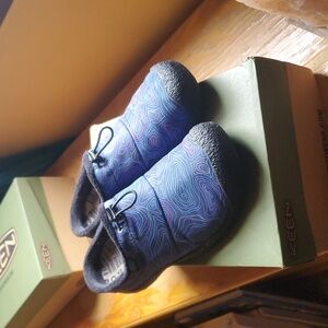 Keen Women's Howser III Slide Blue Atoll 9.5